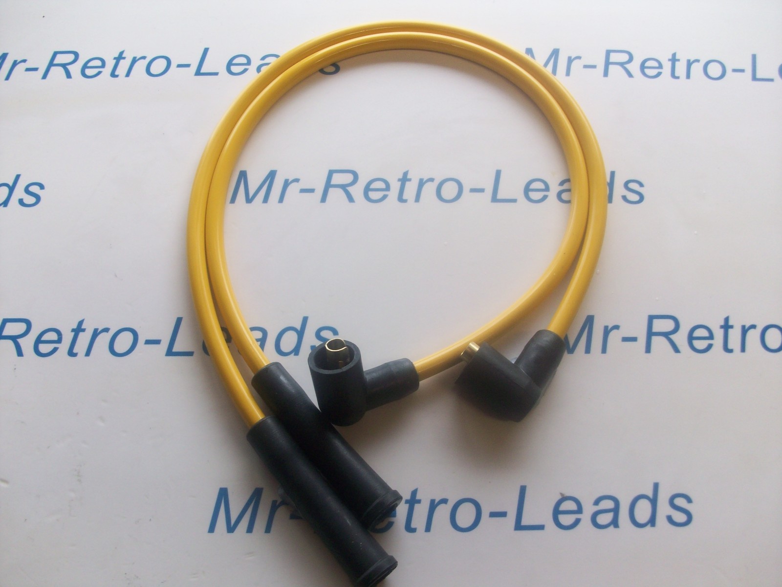 Yellow 8mm Performance Ignition Leads Citroen 2cv Kit Quality Built Ht Leads