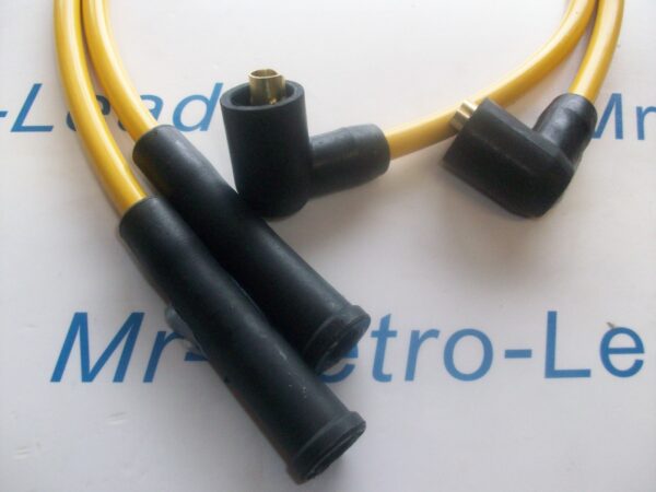 Yellow 8mm Performance Ignition Leads Citroen 2cv Kit Quality Built Ht Leads