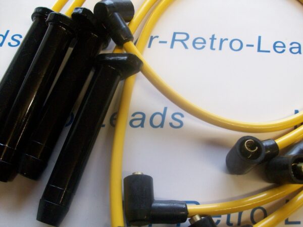 Yellow 8mm Performance Leads Scorpio Mk1 Dohc Sierra 2.0 Dohc Granada Mk3