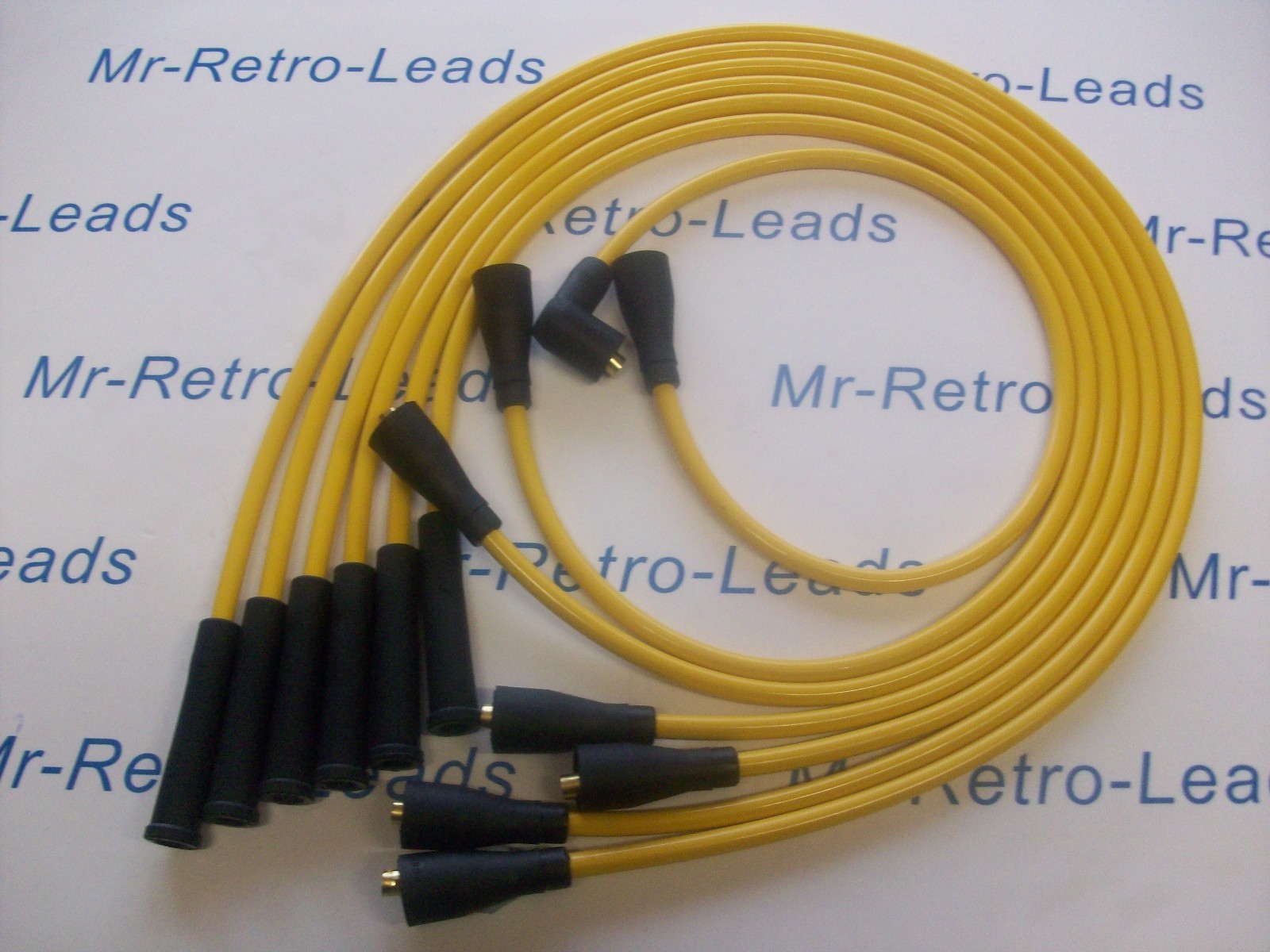Yellow 8mm Performance Ignition Leads To Fit 240z 260z 280z Quality Ht Leads 