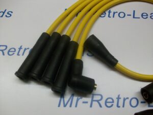 Yellow 8mm Performance Ignition Leads Golf Mk2 1.3 1.6 1.8 Gti Mk3 1.6i 1.8i