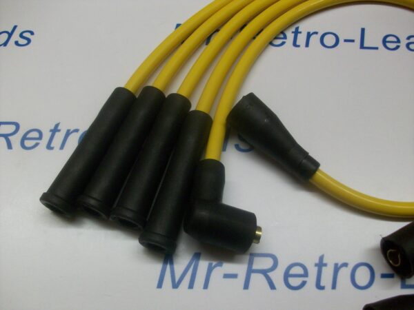 Yellow 8mm Performance Ignition Leads Golf Mk2 1.3 1.6 1.8 Gti Mk3 1.6i 1.8i