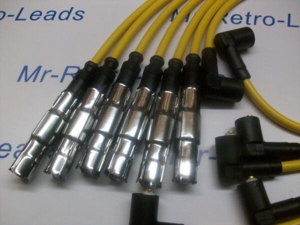 Yellow 8mm Performance Ignition Leads Vr6 Corrado Vr6 Passat Obd1 Quality Leads