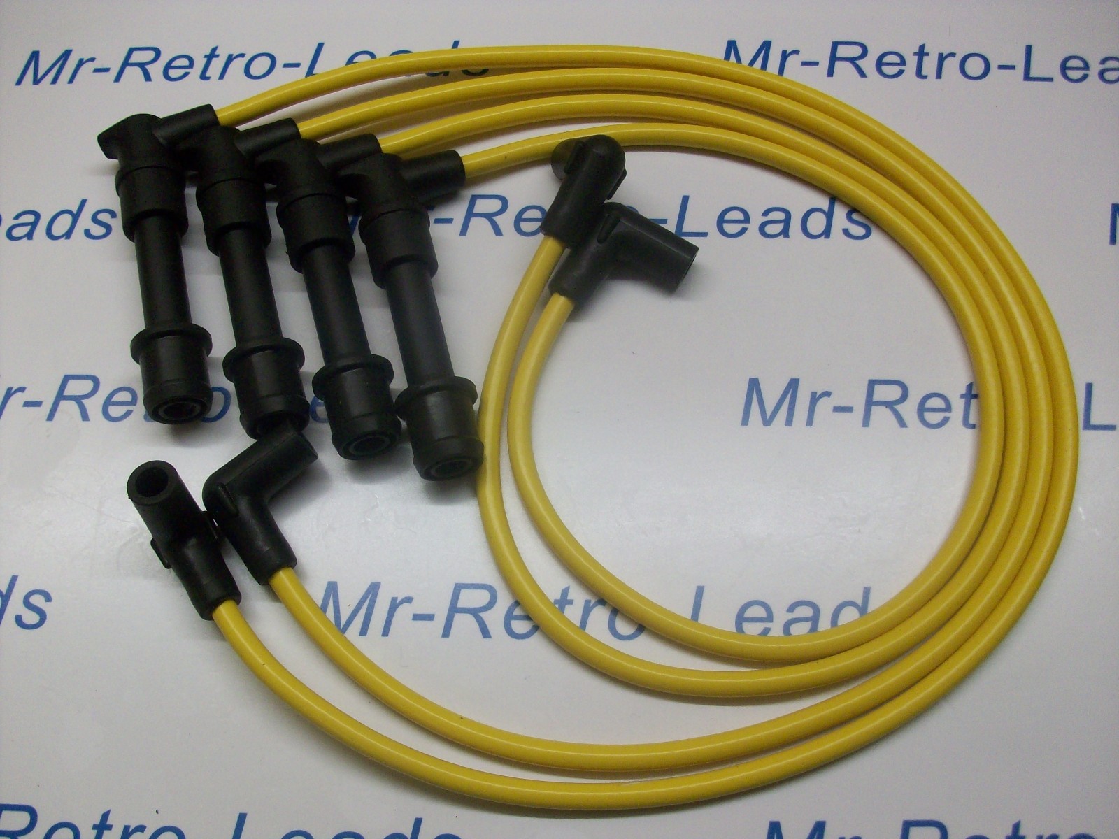 Yellow 8mm Performance Ignition Leads Fits The Lotus Elan Se 1.6i Turbo 16v M100