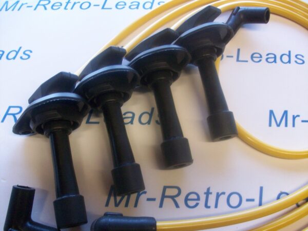 Yellow 8mm Performance Ignition Leads Fits Impreza 2.0 Turbo Wrx Sti  Ra Type