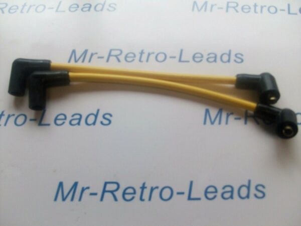 Yellow 8mm Performance Spark Plug Leads Norton Commando Mk111 850 750 Mk3