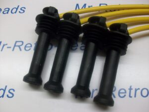 Yellow 8mm Performance Ignition Leads For The Focus Black Top Zetec Quality Lead