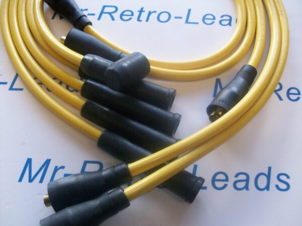 Yellow 8mm Performance Ignition Leads Ford Pinto 4 Cylinder Quality Hand Built