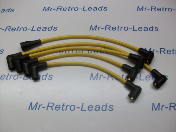 Yellow 8mm Performance Ignition Leads Classic Mini Cooper S Sprite Midget Ht
