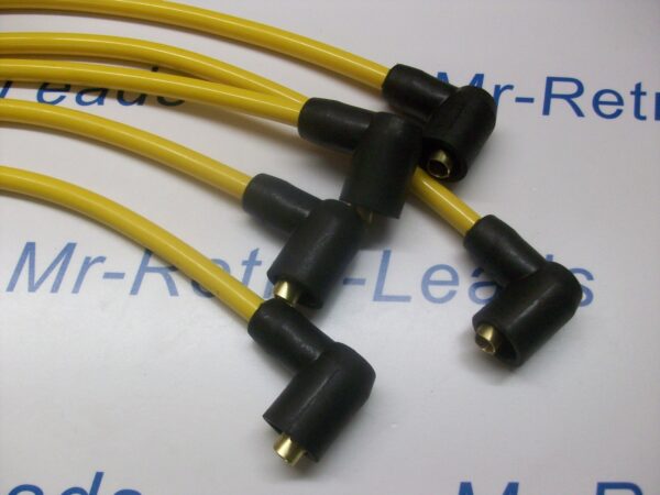 Yellow 8mm Performance Ignition Leads Classic Mini Cooper S Sprite Midget Ht