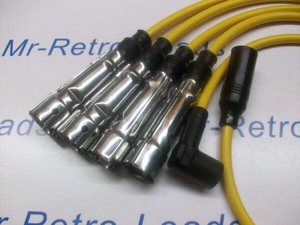 Yellow 8mm Performance Ignition Leads Golf Mk2 Mk3 Gti 8v Quality Ht Leads