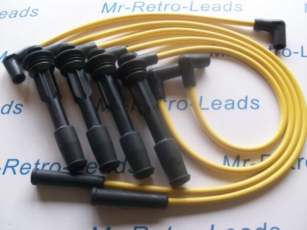 Yellow 8mm Performance Ignition Leads For Williams 19 Clio 2.0i 1.8i 1.7i 16v