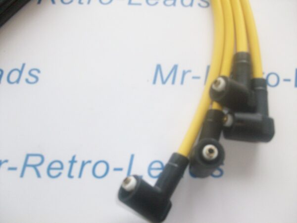 Yellow 8mm Performance Ignition Leads For Clio Twingo 1.2 Turbo Modus D4f 16v