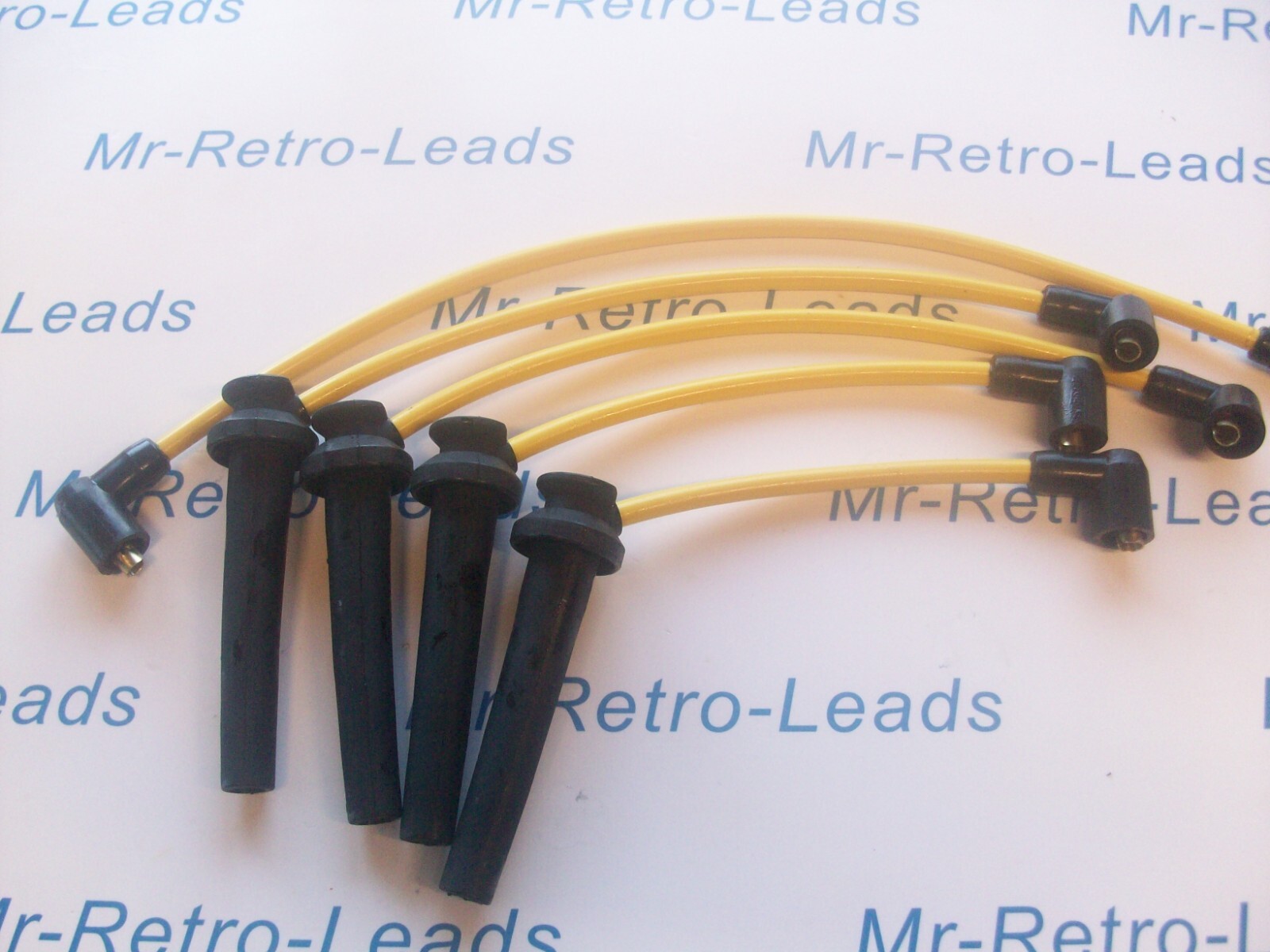 Yellow 8mm Performance Ignition Leads Alpine A310  A110 1600cc Eng 8v Leads