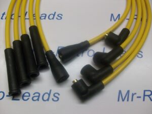 Yellow 8mm Performance Leads Escort Mk4 Mk3 Mk2 Rs Turbo Fiesta Mk2 Orion Mk2