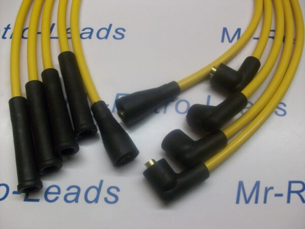 Yellow 8mm Performance Leads Escort Mk4 Mk3 Mk2 Rs Turbo Fiesta Mk2 Orion Mk2