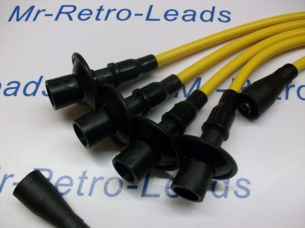 Yellow 8mm Performance Ignition Leads For Beetle & T2 1968-1979 Quality Ht Leads