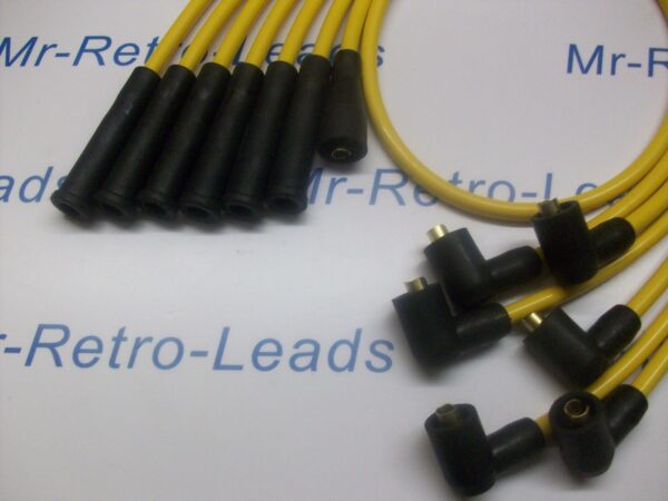 Yellow 8mm Performance Ignition Leads For The Capri 2.8 Cologne V6 Quality Lead
