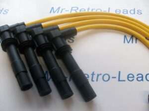Yellow 8mm Performance Ignition Leads Golf A2 1.4 Seat Arosa 1.4 1.6 16v Quality