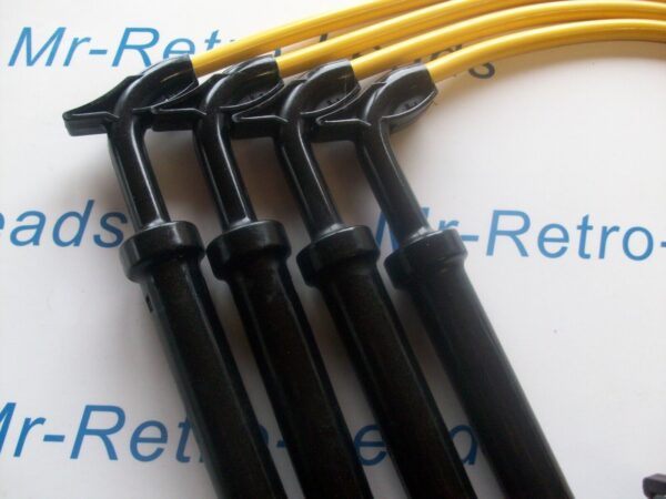 Yellow 8mm Performance Ht Leads Escort Mk5 Fiesta Mk3 Rs Turbo Xr2i I.6i Efi