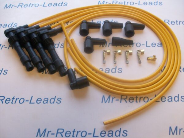 Yellow 8mm Performance Ignition Lead Kit For The Cavalier Calibra C20let C20xe