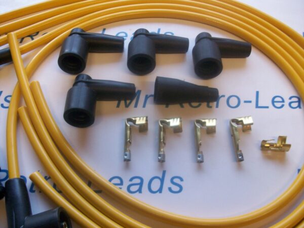 Yellow 8mm Performance Ignition Lead Kit For The Cavalier Calibra C20let C20xe