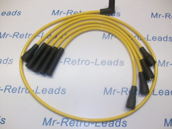 Yellow 8mm Performance Ignition Leads For Renault 5 Gt Turbo Quality Hand Built.