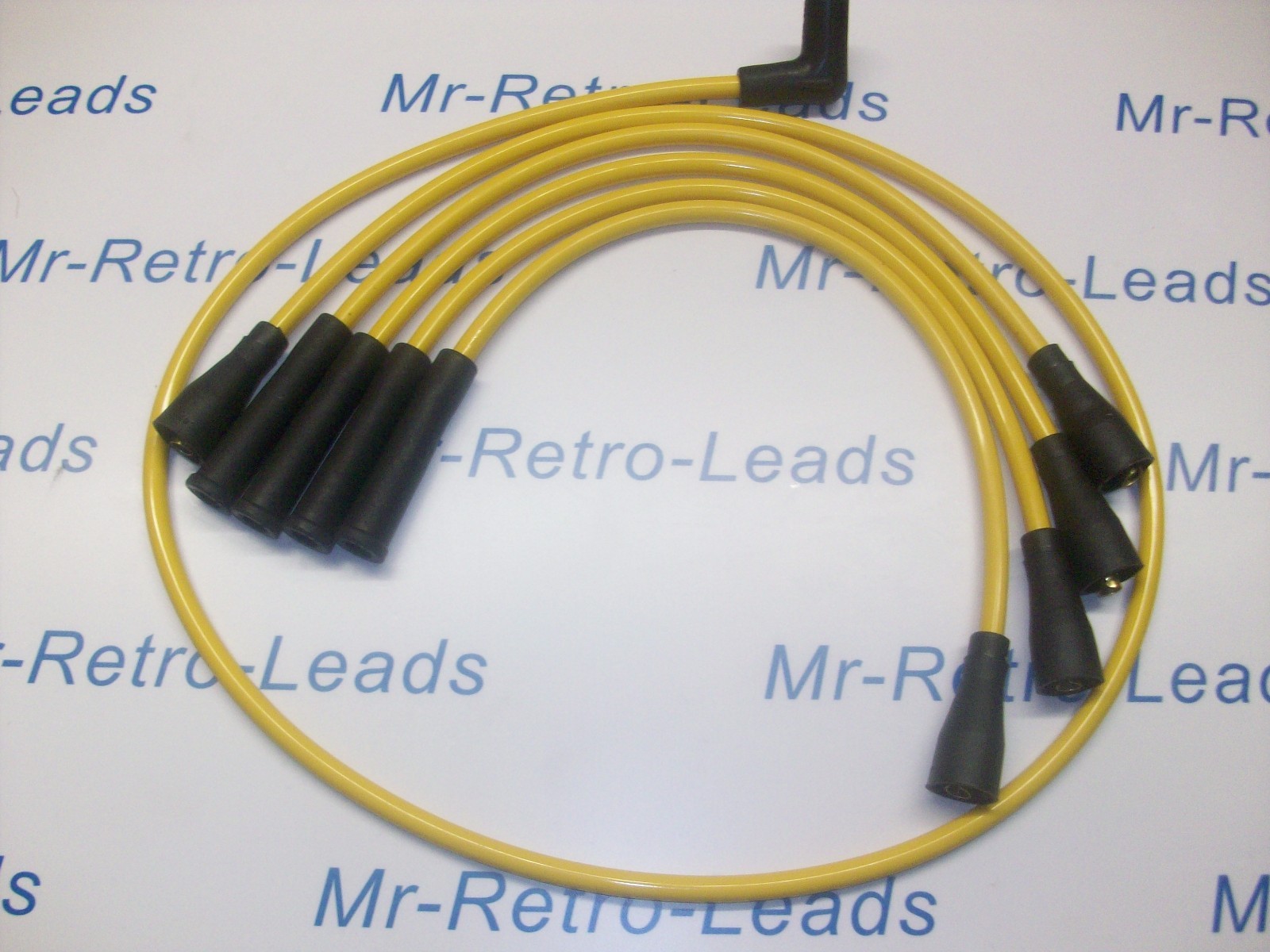 Yellow 8mm Performance Ignition Leads For Renault 5 Gt Turbo Quality Hand Built.
