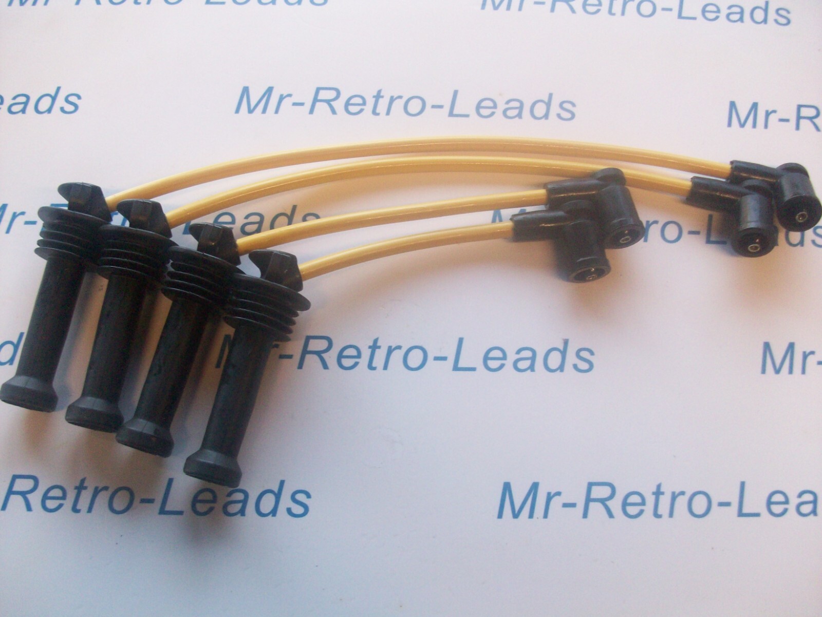 Yellow 8mm Performance Ignition Leads Fits Zetec S 1.6 Focus Fusion Puma Quality